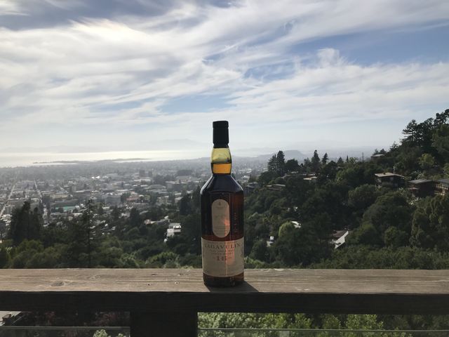 View over Berkeley and San Francisco Bay