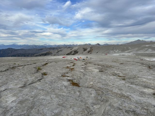 Field work at Cord&oacute;n Caulle, 2024