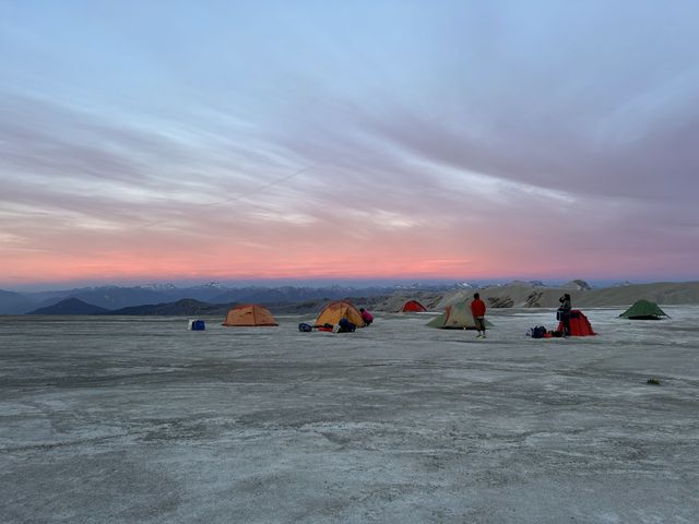 Field work at Cord&oacute;n Caulle, 2024