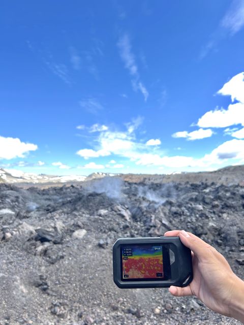 Field work at Cord&oacute;n Caulle, 2024