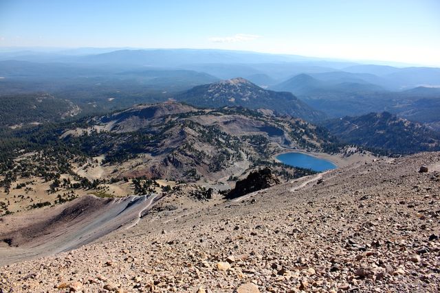 View from Lassen Peak Trail