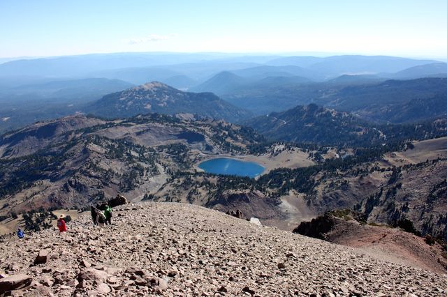 View from Lassen Peak Trail