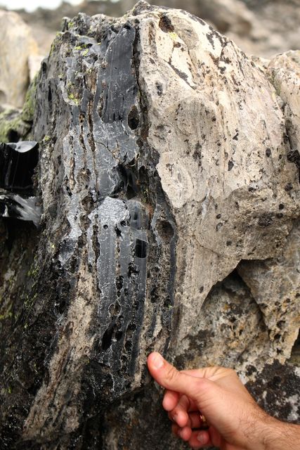 Glass Mountain (obsidian and pumic)