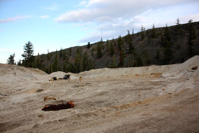Glass Mountain air fall