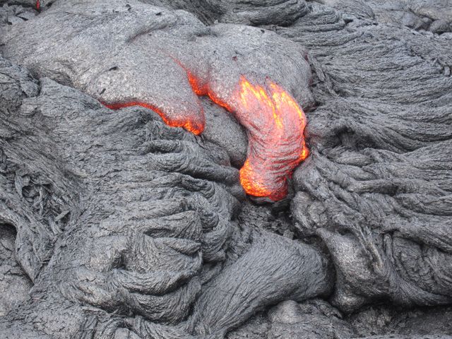 Pahoehoe lobe